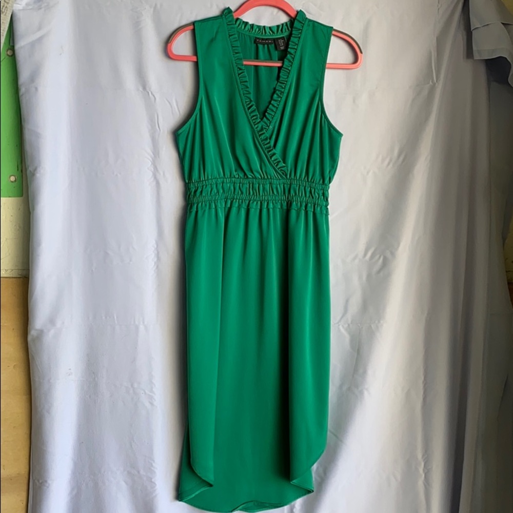 Tahari asymmetrical dress